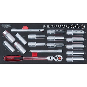KS Tools, SCS 1/4''-1/2'' Zündkerzen-Service-Satz, 