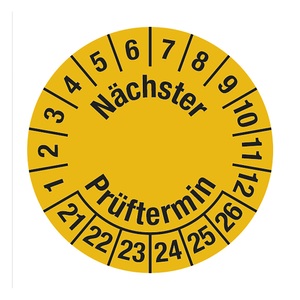 undefined, Nächster Prüftermin, Folie, 