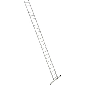 Euroline, Sprossen-Anlegeleiter, euroline Sprossen-Anlegeleiter, Breite 410 mm, 24 Sprossen mit Traverse
