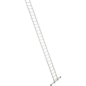Euroline, Sprossen-Anlegeleiter, euroline Sprossen-Anlegeleiter, Breite 410 mm, 26 Sprossen mit Traverse