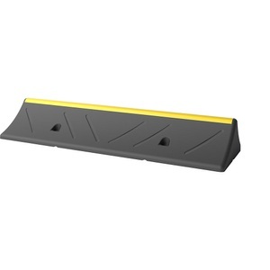undefined, Radstopp, witterungsbeständig, Radstopp, witterungsbeständig, LxBxH 1000 x 300 x 150 mm, gelb / schwarz