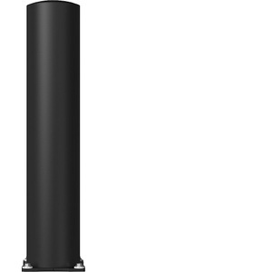 undefined, FLEX IMPACT Rammschutzpoller, FLEX IMPACT Rammschutzpoller, Ø 200 mm, Höhe 1000 mm, schwarz, verzinkte Bodenplatte