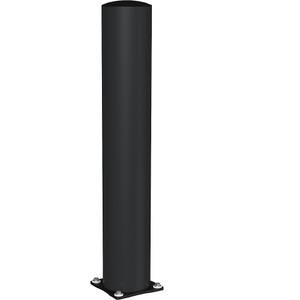 undefined, FLEX IMPACT Rammschutzpoller, FLEX IMPACT Rammschutzpoller, Ø 200 mm, Höhe 1200 mm, schwarz, verzinkte Bodenplatte