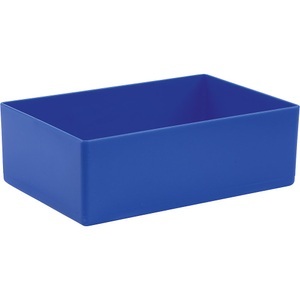 Einsatzkasten für Schublade LxBxH 160 x 106 x 54 mm, VE 8 Stk blau