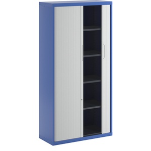 undefined, Rollladenschrank HxBxT 1990 x 1000 x 440 mm Korpus enzianblau, Rollladenschrank, HxBxT 1990 x 1000 x 440 mm, Korpus enzianblau