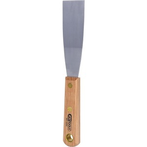 KS Tools, Edelstahl-Spachtel, KS Tools Edelstahl-Spachtel, Holzgriff, Breite 38 mm