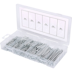 KS Tools, KS Tools 555-tlg. Splint-Set, KS Tools Sortiment Splinte, 555 Teile, 1,6 x 25,4 - 4 x 63,5 mm