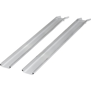 undefined, Aluminium-Verladeschiene Tragfähigkeit 350 kg Fahrrinnenbreite 150 mm, 1 Paar, Alu-Verladeschienen Universal, mit Schutzrand, TK 350 kg/Paar, BxL 150 x 3.000 mm