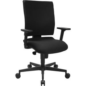 Topstar, Bürodrehstuhl SYNCRO CLEAN, Topstar Bürostuhl SYNCRO CLEAN, Stoffbezug antibakteriell, schwarz