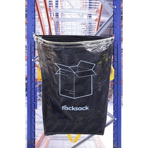 undefined, Racksack®, Volumen 160 l, Motiv Kartonagen, blau/transparent, VE 5 Stk, Racksack®, Volumen 160 l, Motiv Kartonagen, blau/transparent, VE 5 Stk