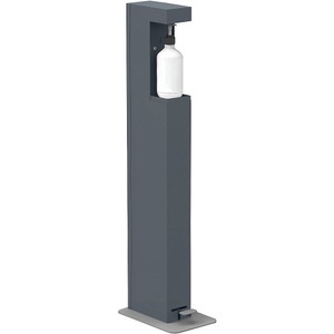 undefined, Desinfektionssäule, Desinfektionssäule, HxBxT 1021 x 200 x 300 mm, anthrazitgrau