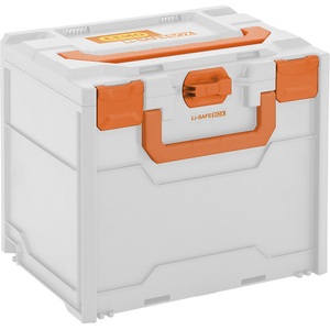 CEMO, Akku-Systembrandschutzbox Li-SAFE, CEMO Akku-Systembrandschutzbox Li-SAFE, für Lagerung und Transport, Modell 3-S, LxBxH 400 x 300 x 340 mm, ab 2 Stk