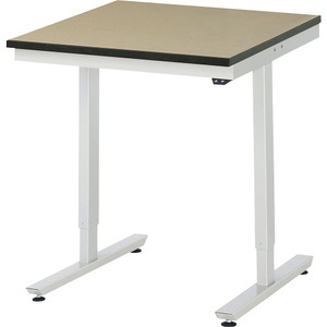 RAU, Arbeitstisch, elektrisch höhenverstellbar, RAU Arbeitstisch, elektrisch höhenverstellbar Serie Adlatus, MDF-Platte, Höhe 720 - 1120 mm, BxT 750 x 800 mm