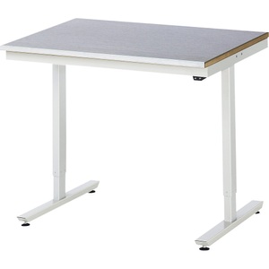 RAU, Arbeitstisch, elektrisch höhenverstellbar, RAU Arbeitstisch, elektrisch höhenverstellbar Serie Adlatus, Stahlblechplatte, Höhe 720 - 1120 mm, BxT 1000 x 800 mm