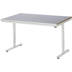 RAU, Arbeitstisch, elektrisch höhenverstellbar, RAU Arbeitstisch, elektrisch höhenverstellbar Serie Adlatus, Stahlblechplatte, Höhe 720 - 1120 mm, BxT 1500 x 1000 mm