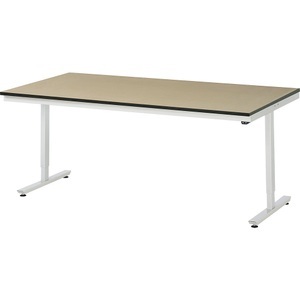 RAU, Arbeitstisch, elektrisch höhenverstellbar, RAU Arbeitstisch, elektrisch höhenverstellbar Serie Adlatus, MDF-Platte, Höhe 720 - 1120 mm, BxT 2000 x 1000 mm