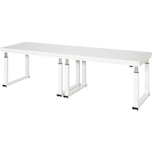 RAU, Arbeitstisch, elektrisch höhenverstellbar, RAU Arbeitstisch, elektrisch höhenverstellbar, Höhe 740 - 1140 mm, Hartlaminatplatte, BxT 3000 x 900 mm