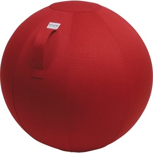 Vluv, Vluv Leiv Sitzball, VLUV LEIV Sitzball, Stoffbezug in Canvas-Optik, 500 - 550 mm, rubinrot