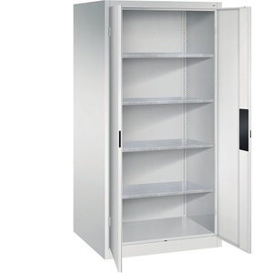 CP, Werkstattschrank für schwere Lasten, C+P Werkstatt-Schwerlastschrank, Breite 930 mm, Tiefe 800 mm, Tür lichtgrau