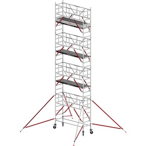 Altrex, Altrex Fahrgerüst RS TOWER 51 schmal, mit Fiber-Deck®-Plattform, Länge 2,45 m, Arbeitshöhe 9,20 m, 