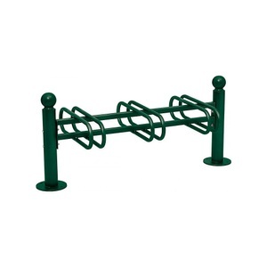 PROCITY, PROCITY Fahrradständer KUGEL, 6 Stellplätze, doppelseitig, moosgrün, PROCITY Fahrradständer KUGEL, 6 Stellplätze, doppelseitig, moosgrün