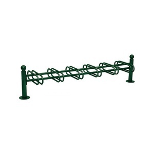 PROCITY, PROCITY Fahrradständer KUGEL, 12 Stellplätze, doppelseitig, moosgrün, PROCITY Fahrradständer KUGEL, 12 Stellplätze, doppelseitig, moosgrün