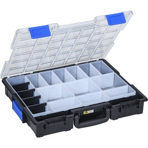 Allit, Allit EuroPlus Pro K44.76/19 Sortimentskoffer (L x B x H) 440 x 355 x 76 mm Anzahl Fächer: 17 1 St., Allit EuroPlus Pro K44.76/19 Sortimentskoffer (L x B x H) 440 x 355 x 76 mm Anzahl Fächer: 17 Inhalt 1 St.