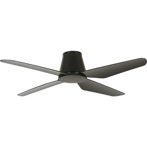 BEACON LIGHTING, Deckenventilator Aria, schwarz, Beacon Deckenventilator Aria CTC, schwarz, Ø 121 cm, leise
