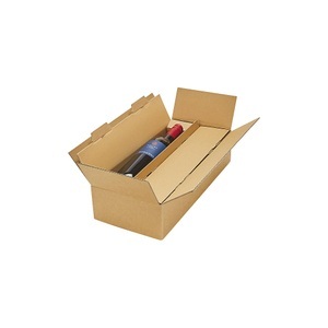 undefined, Weinflaschenkarton, braun, für 2 Flaschen, ab 10 Stk, ratioform Weinflaschenkarton, braun, für 2 Flaschen, ab 100 Stk