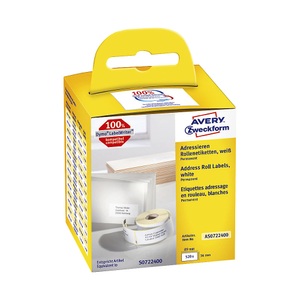 undefined, Adress- und Versand-Rollenetiketten, klebstark, LxB 36 x 89 mm, VE 520 Stk, Adress- und Versand-Rollenetiketten, klebstark, LxB 36 x 89 mm, VE 520 Stk, ab 10 VE