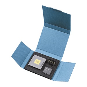 undefined, ESD-Cortronic Chip-Container, mit Steckschaum, Innen-LxBxH 95 x 30 x 15 mm, ab 30 Stk, ratioform ESD-Cortronic Chip-Container, mit Steckschaum, Innen-LxBxH 95 x 30 x 15 mm, ab 300 Stk