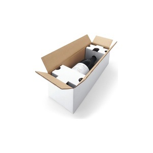 undefined, Flaschenversandkarton, VE 20 Stk, Innenmaße 367 x 315 x 102 mm, für 3 Flaschen, ratioform Flaschenversandkarton, mit Einlage, Innenmaße 367 x 315 x 102 mm, für 3 Flaschen, ab 10 VE