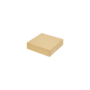 undefined, Stülpdeckelkarton, mit Deckel, Innenmaße 213 x 213 x 50 mm, braun, ab 30 Stk, ratioform Stülpdeckelkarton, zweiteilig, Innenmaße 213 x 213 x 50 mm, braun, ab 300 Stk