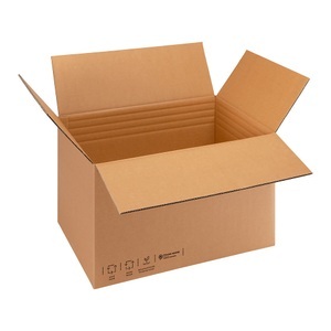 undefined, Wellpapp-Faltkartons, terra CO?-neutral, LxBxH 600 x 400 x 350 mm, 2-wellig, ab 8 Stk, ratioform Wellpapp-Faltkarton, CO?-neutral, LxBxH 600 x 400 x 350 mm, 2-wellig, ab 80 Stk