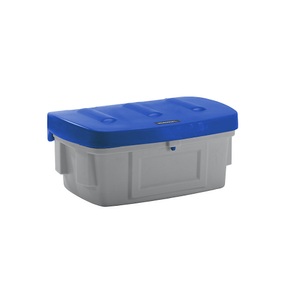 EUROKRAFT, EUROKRAFT Universal- und Streugutbehälter 100 l, ohne Entnahmeöffnung Deckel blau, eurokraft pro Universal- und Streugutbehälter, ohne Entnahmeöffnung, 100 l, Deckel blau