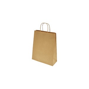 undefined, Papiertragetasche, Außen-LxB 310 x 110 mm, VE 150 Stk, braun, 100 g/m², ratioform Papiertragetasche Toptwist, klassisch, braun, LxBxH 240 x 110 x 310 mm, VE 150 Stk, ab 10 VE