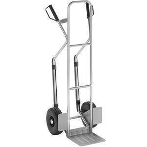 EUROKRAFT, EUROKRAFT Premium-Sackkarre aus Aluminium Modell XL: große und feste Schaufel mit praktischen Gleitkufen, eurokraft pro Sackkarre aus Aluminium, Modell XL: große und feste Schaufel, mit praktischen Gleitkufen