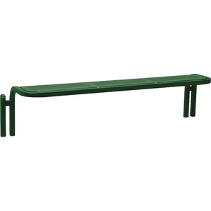 PROCITY, PROCITY Sitzbank CONVI®, Tiefe 602 mm, Höhe 455 mm, moosgrün, 