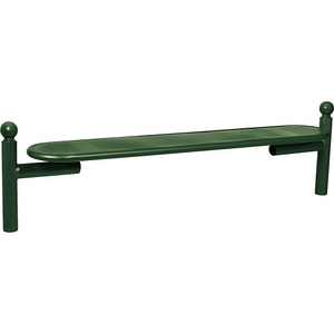 PROCITY, PROCITY Sitzbank ESTORIL, Kugel, Länge 1800 mm, moosgrün, PROCITY Sitzbank ESTORIL, Kugel, Länge 1800 mm, moosgrün