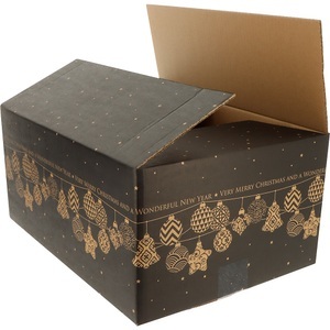 undefined, Versandkarton Motiv Garland terra, VE 15 Stk, Innenmaße 390 x 290 x 126 mm, schwarz, ratioform Versandkarton Motiv Garland, VE 15 Stk, Innenmaße 390 x 290 x 126 mm, schwarz, ab 5 VE