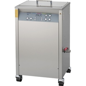 Elma, Elma Ultraschallgerät, Elmasonic xtra ST 800H, Volumen 70 l, Ampere Rack Mammut Rammschutzbarriere, Höhe 690 mm, Doppelplanke, Länge 2 m, verkehrsgelb