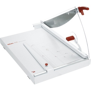 Ideal, IDEAL Hebel-Schneidemaschine IDEAL 1171, Schnittlänge 710 mm, cool grey, Schneidemaschine IDEAL 1171, für bis zu 40 Blatt, Schnittlänge 710 mm, B 553 x T 980 x H 520 mm