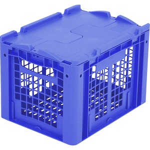 undefined, Stapelbehälter lebensmittelgeeignet (L x B x H) 400 x 300 x 270 mm Blau 1658775 1 St., 