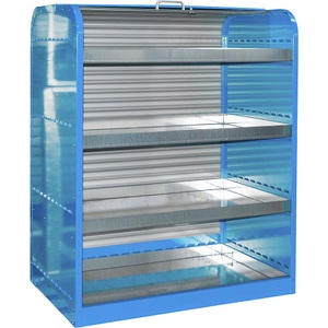 bauer, Gefahrstoff-Rollladenschrank, Typ RSG-4, blau RAL5012, Gefahrstoff-Rollladenschrank, Typ RSG-4, blau RAL5012