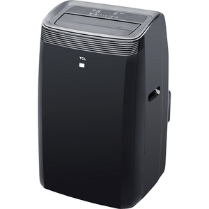 TCL, Mobiles Klimagerät 11000 BTU, TCL Mobiles Klimagerät 12000 BTU, 4-in-1-Gerät, Heizen und Kühlen, Kühlleistung 3,5 kW, schwarz