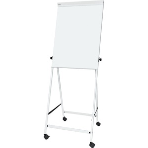 Maul, Flipchart MAUL office, Tafel B 70 x H 100 mm, inkl. Ablageschale, stufenlos höhenverstellbar, Vierbein, feststellbare Doppelrollen, weiß, Flipchart MAUL office, Tafel B 70 x H 100 mm, inkl. Ablageschale, stufenlos höhenverstellbar, Vierbein, feststellbare Doppelrollen, weiß