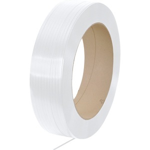 undefined, Umreifungsband PP, Bandlänge 2000 m, Bandbreite 12,7 mm, Stärke 0,7 mm, weiß, ratioform Umreifungsband PP, für Bandabroller, Kern-Ø 407 mm, LxB 2000 m x 12,7 mm, Stärke 0,7 mm, weiß, ab 10 Stück