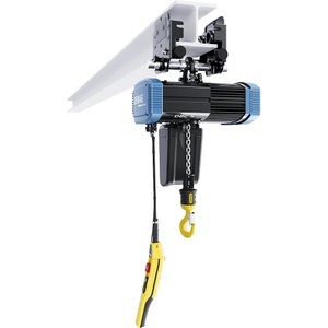 undefined, Elektrokettenzug, mit Handfahrwerk, Tragfähigkeit 2000 kg, Elektrokettenzug, mit Handfahrwerk, Tragfähigkeit 2000 kg