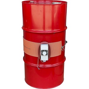 undefined, Fass-Heizgürtel, für 50 - 60-l-Fässer, Höhe 115 mm, max. 120 °C, 500 W, Schreibtisch Atlanta, elektrisch höhenverstellbar, gerade, BxT 1600 x 800 mm, Buche/weiß