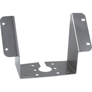 undefined, Wand-/Stativhalter, für Tischwaagen, aus Edelstahl, Schreibtisch Atlanta, elektrisch höhenverstellbar, Ecke, BxT 1800 x 1200 mm, Eiche/silber, rechts